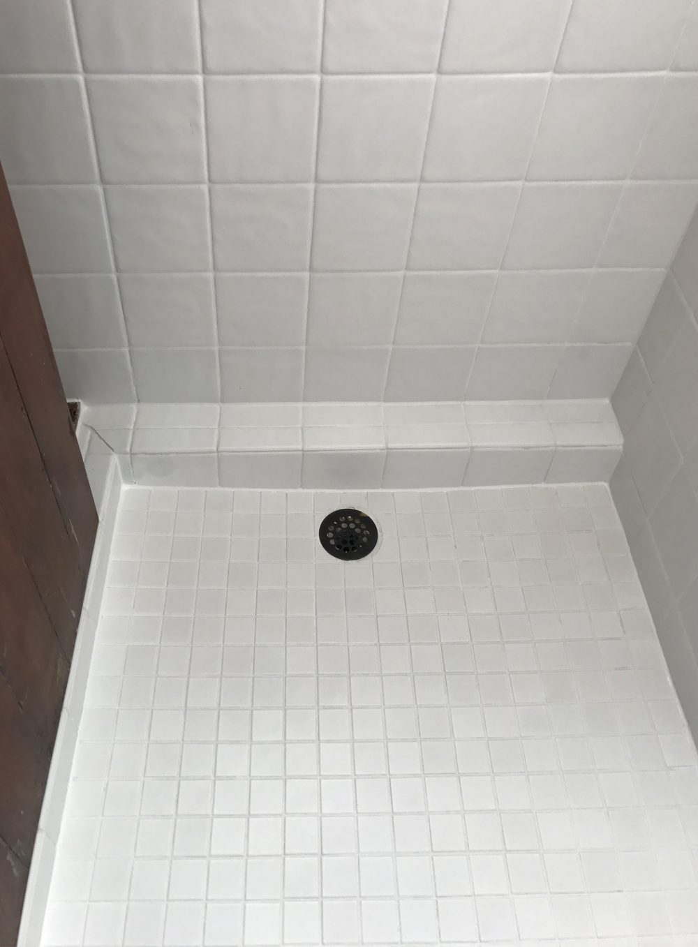 Shower Tile Re-Grouting